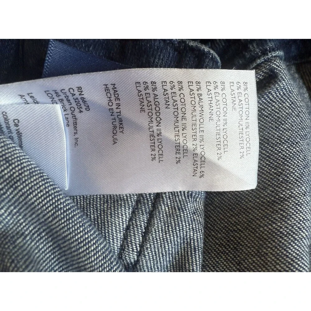 Anthropologie Indigo Jean Shorts - Picture 4 of 4